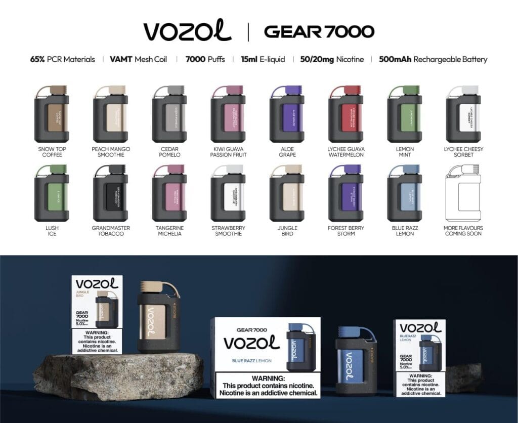 Vozol Gear 7000 Lemon Mint