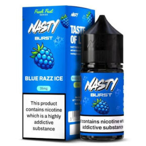 Nasty Brust Blue Razz Ice Salt Likit - 50 mg