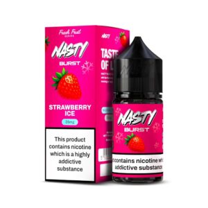 Nasty Brust Strawberry Ice Salt Likit - 50 mg
