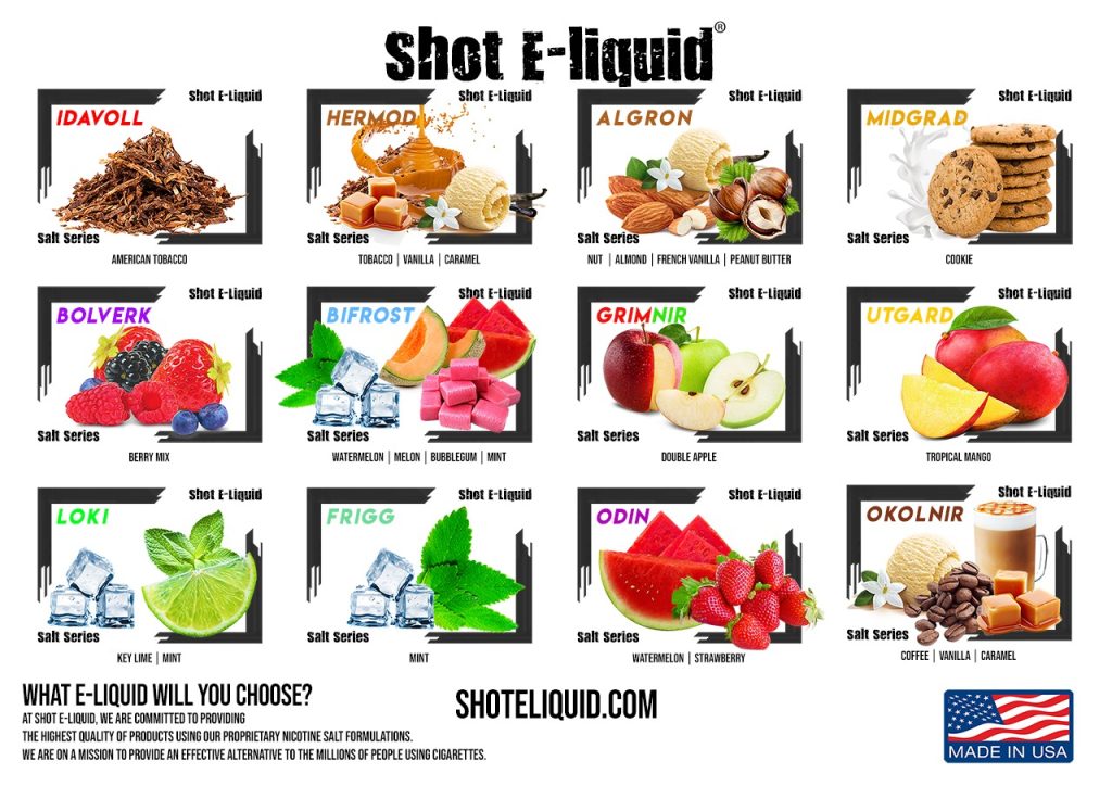 Shot Modi Salt Likit Premium 30ml