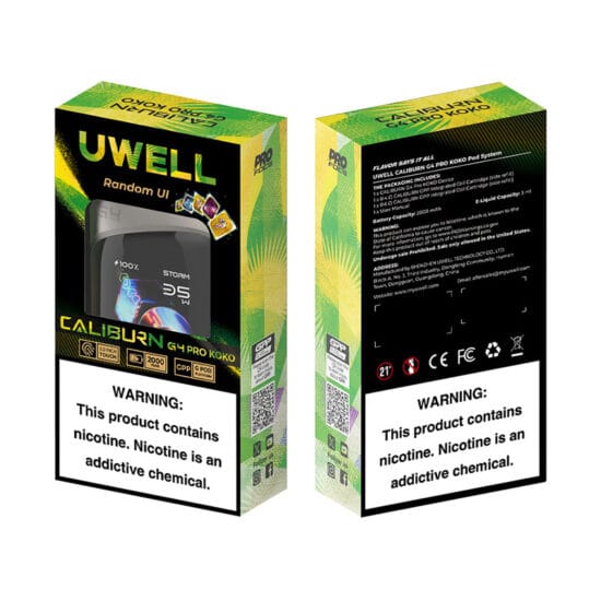 Uwell-Caliburn-G4-Pro-Koko-Pod-2000mah.jpg Uwell Caliburn G4 Pro Koko - Görsel 1