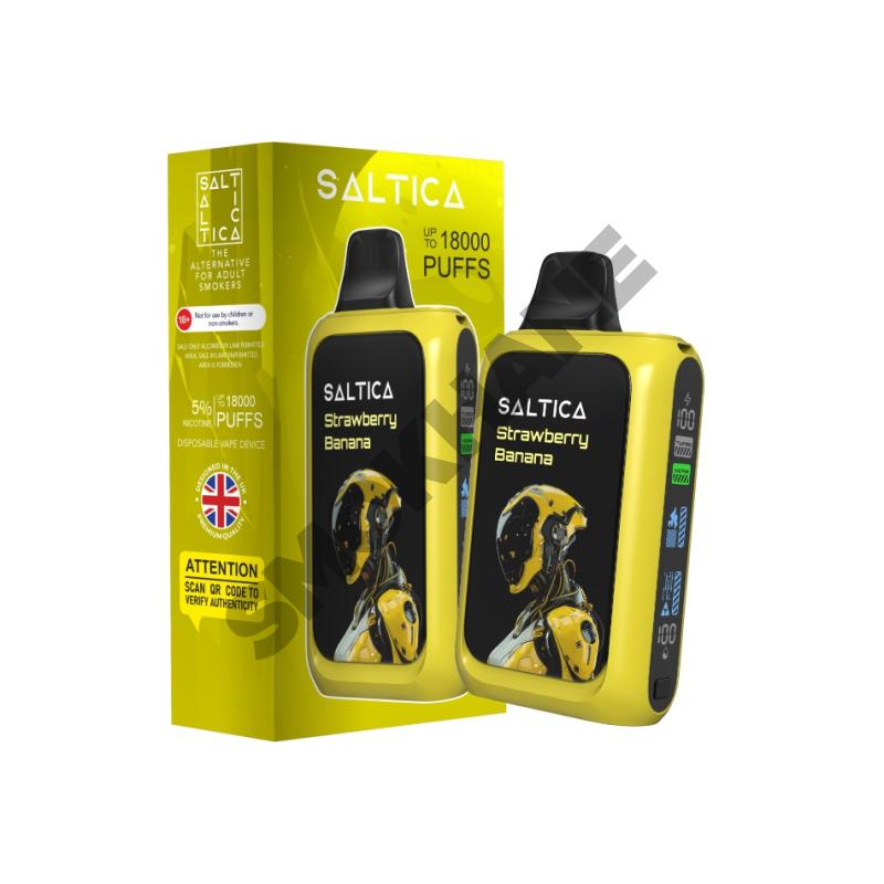 saltica-cyber-18000-strawberry-banana-puf-1296_17319547751-1000.jpg Saltica Cyber 18000 STRAWBERRY BANANA Puf - Görsel 1
