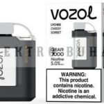 Vozol Gear 7000 Lychee Cheesy Sorbet